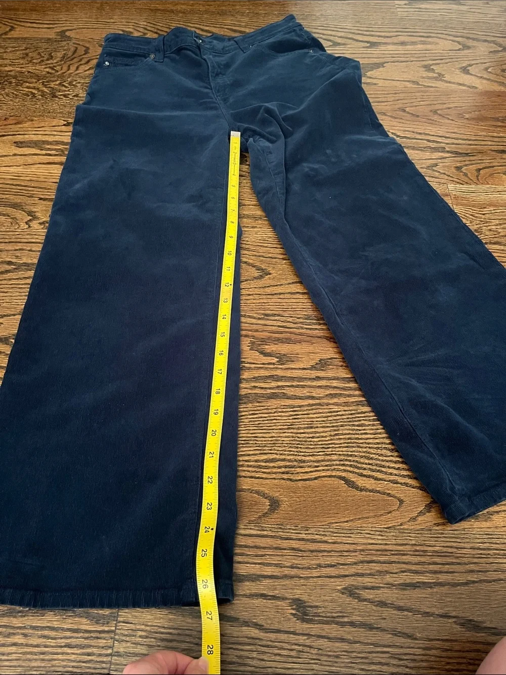 Ag Adriano Goldschmied Saige Wide Leg Crop Corduroy Pant - Picture 10 of 10